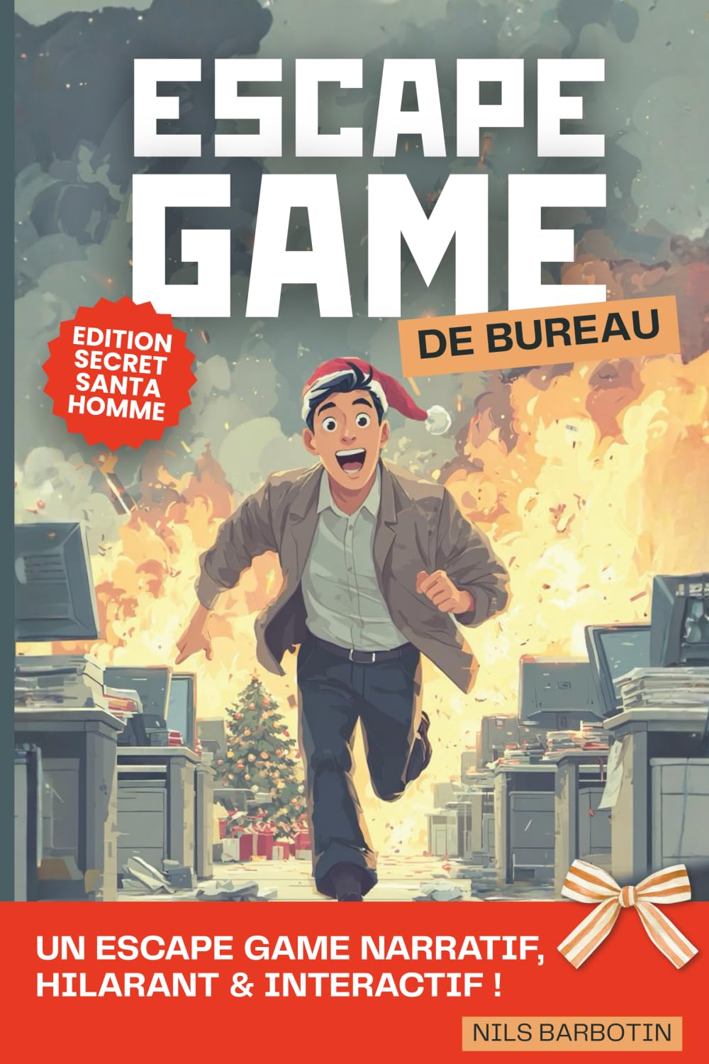 Office Escape Game - Secret Santa Men's Edition: The Narrative Escape Game Where You Are the Hero - A Hilarious Puzzle Game for Adults
