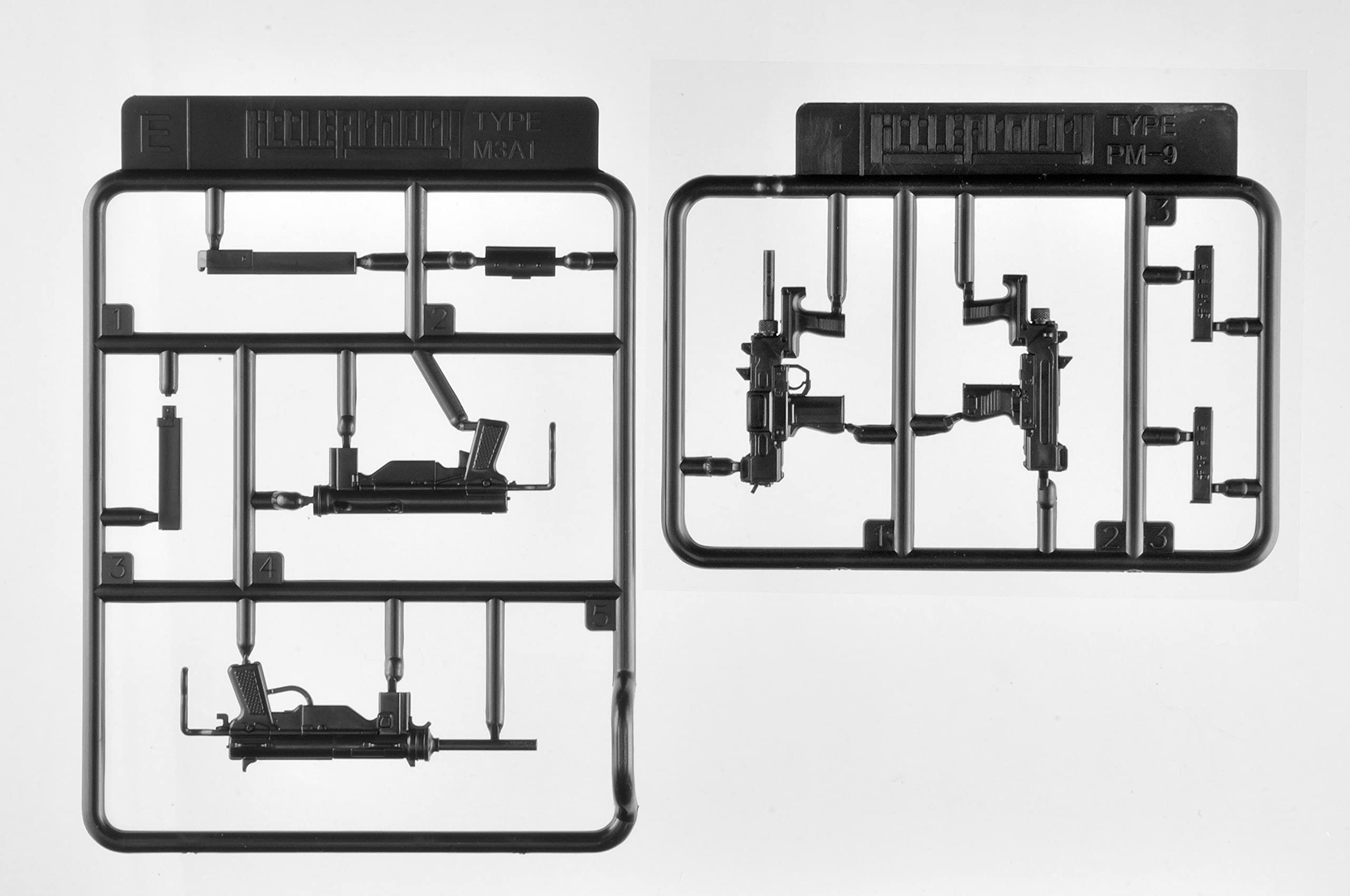 Amazon.com: TomyTEC 1/12 Scale Submachine Gun Plastic Model Kit, 2