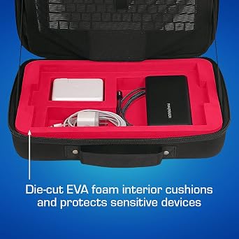 Analog Cases 13 MacBook Pro Hard Shell Pulse Case, Compatible with 2016-2025 M1 / M2 / M3 13 MacBook Pro & 2018-2024 MacBook Air Laptop Models, Hardshell Travel Case with Shock Absorbent EVA Insert