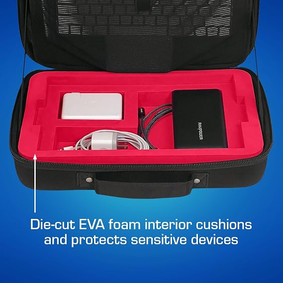 Analog Cases 13 MacBook Pro Hard Shell Pulse Case, Compatible with 2016-2025 M1 / M2 / M3 13 MacBook Pro & 2018-2024 MacBook Air Laptop Models, Hardshell Travel Case with Shock Absorbent EVA Insert