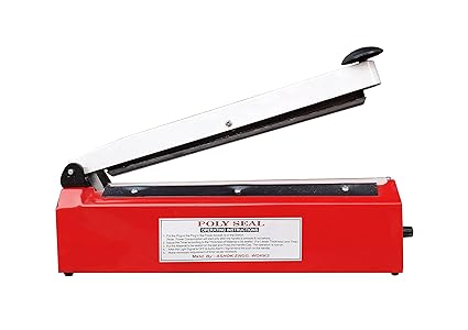 Royal 12 Inches (300 MM) Heat Packaging Sealing Machine,Polythene,Packing,Plastic Bag Pouch Impulse Sealer For Packaging,Seal For Table Top With Extra 2 Elements And 1 Teflon Cloth(Colour May Vary)