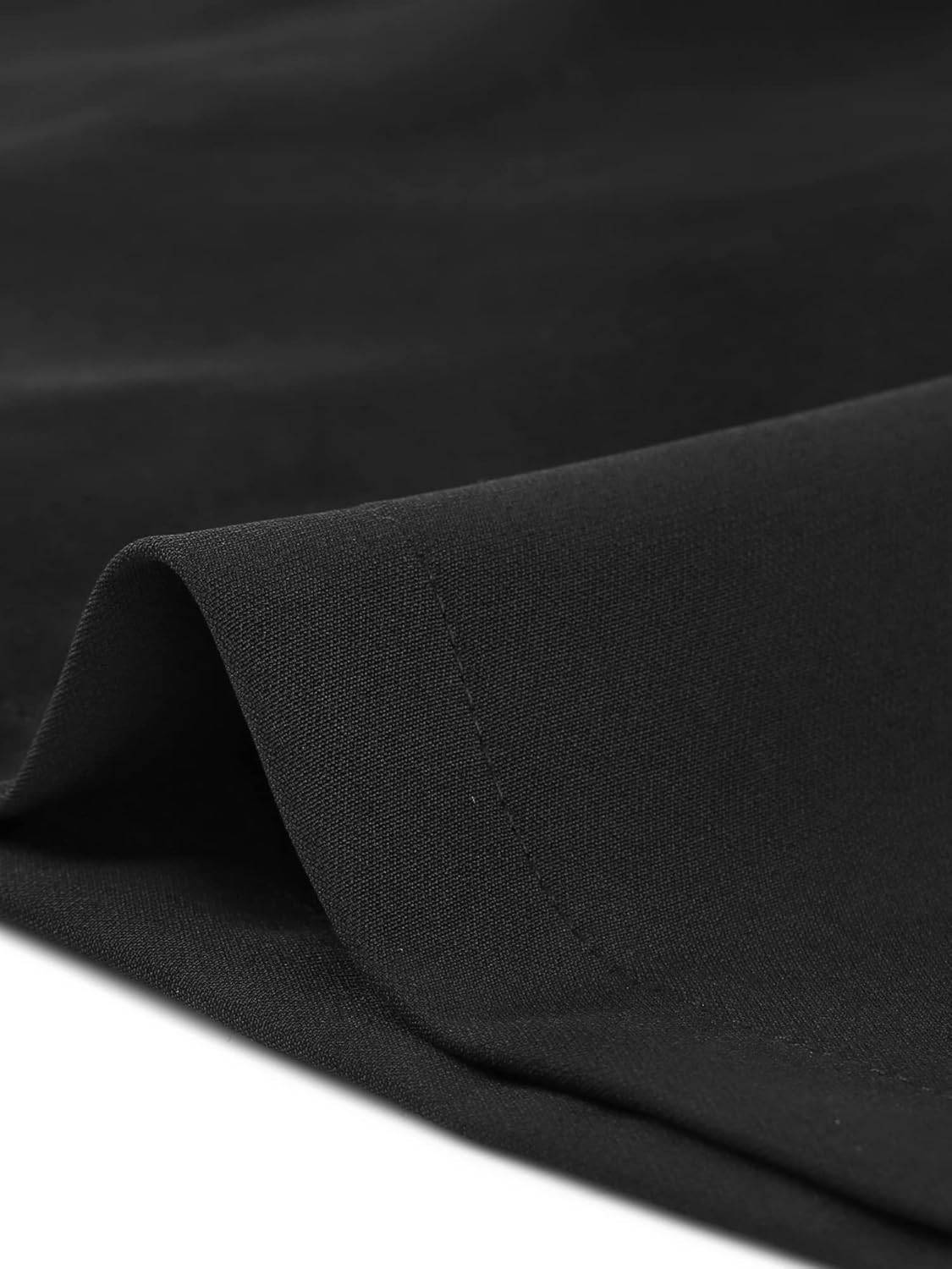 Allegra K Women's Blazer Dress Button Down V Neck Long Sleeve Work Dress with Pockets Elegant Office Outfits - Image 5