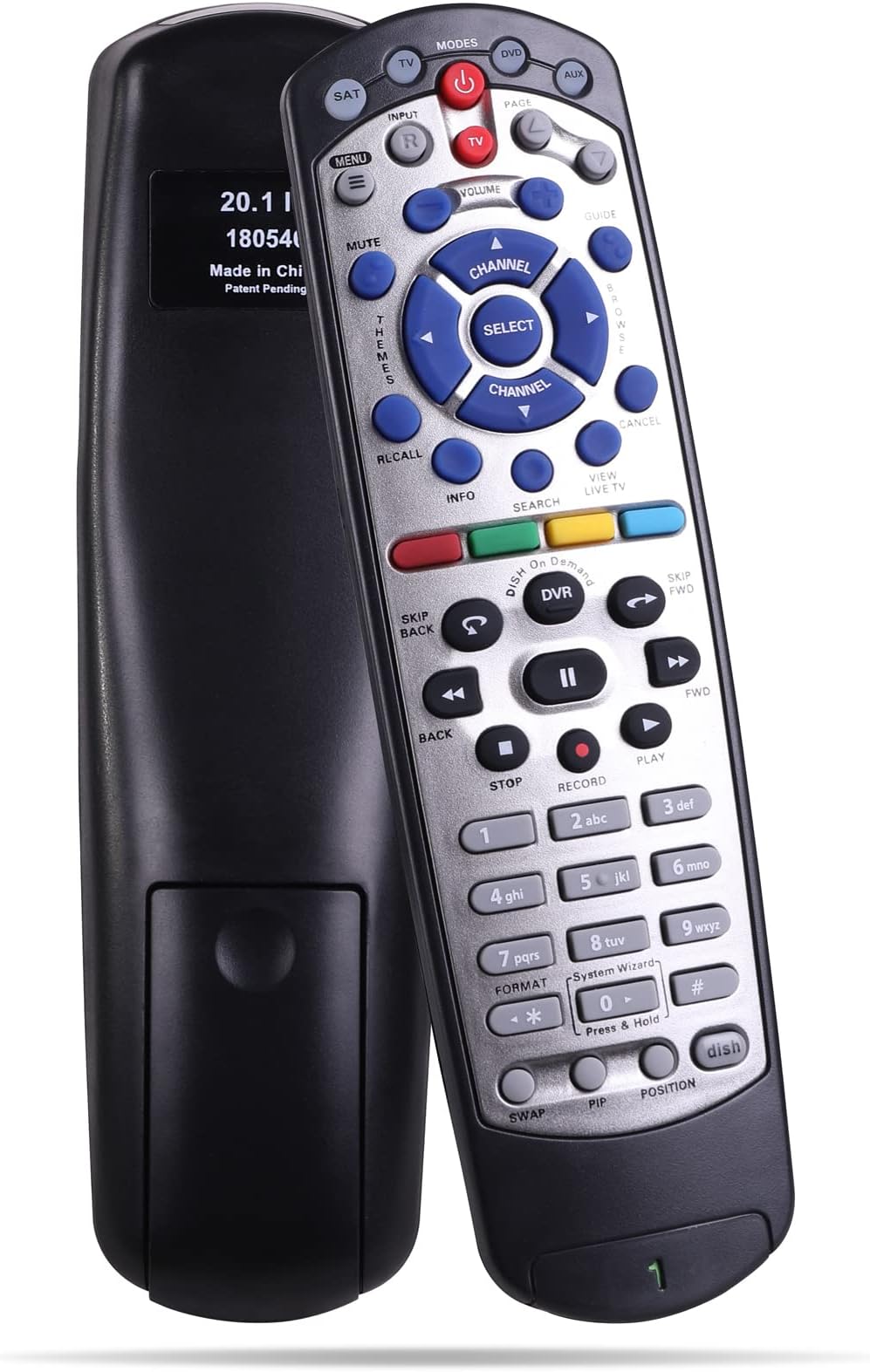 New IR Remote Control for Dish Network 20.1 IR Satellite Receiver TV DVD VCR