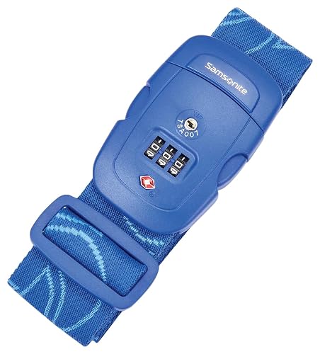 Samsonite Luggage Strap, Blue Fantasy
