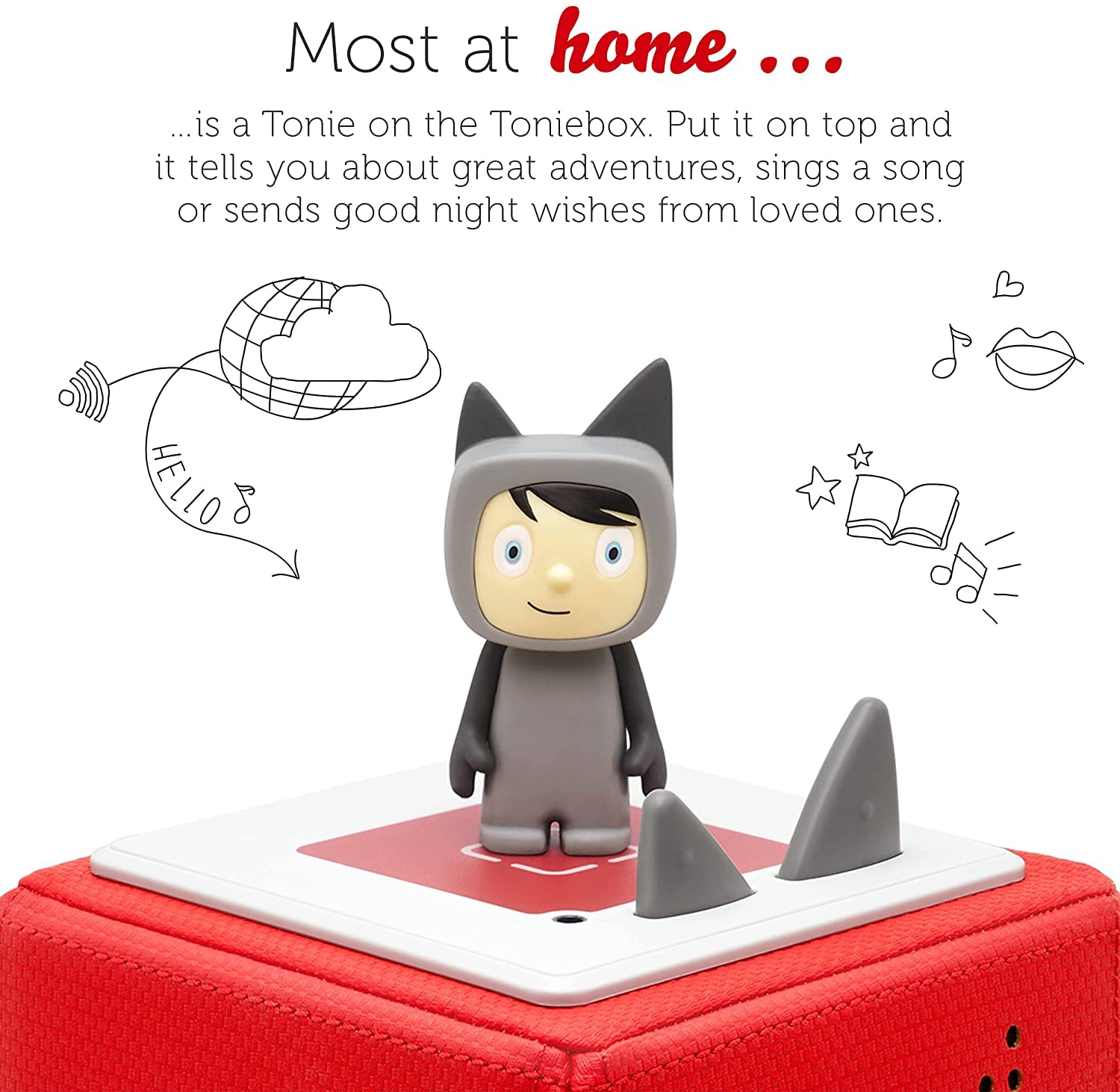 tonies - Personaggio audio per Toniebox statuetta grigio
