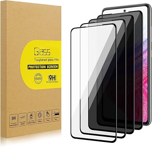 Lokyoo 2 protectores de pantalla de privacidad + 2 transparentes 2 protectores de pantalla de privacidad y 2 transparentes para Samsung Galaxy S20