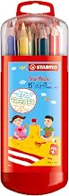 Colouring Pencil - STABILO Trio thick - Zebrui Case of 15 - Assorted Colours