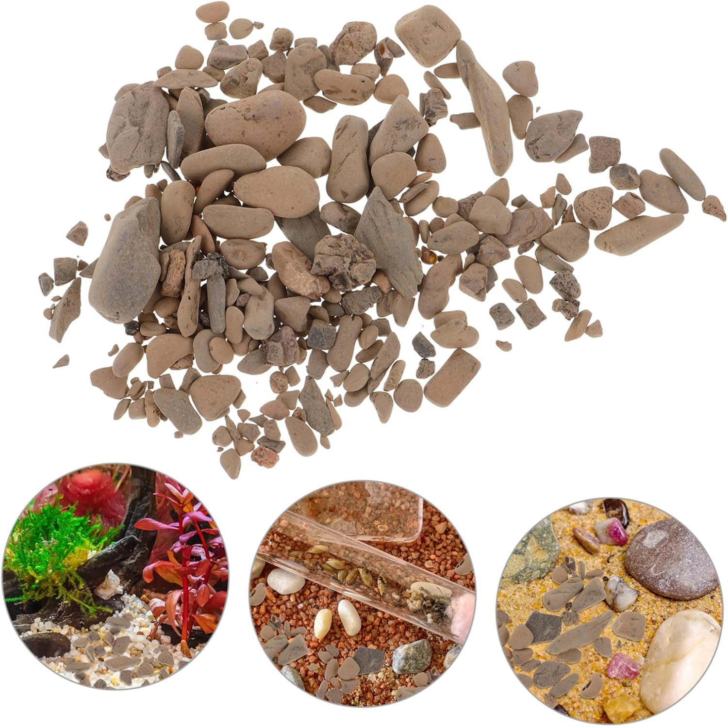 Aquarium Landscape Stone Filler Fish Tank Gravel Decorative Cave Substrate Natural Stones for Fish Tank Decoration