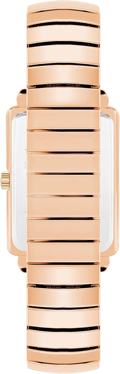 Enrere view of the Armitron Women's Watch, showing the solid case back and the expansion band from behind.