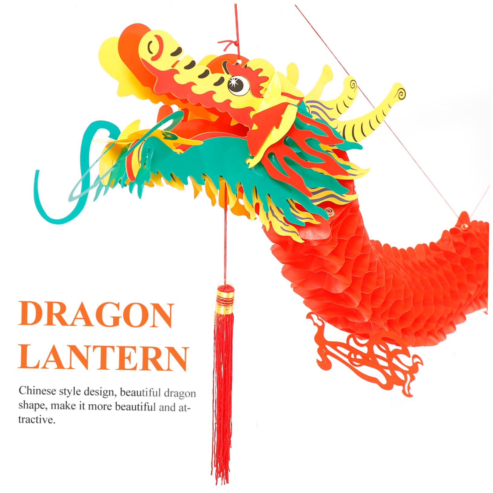Alipis 10stücke Chinesische Drachen Laterne Für Neujahr Und Festivals Hängende Kunststoff Dekoration Mit Wunderschönem Design Für Festliche Atmosphäre