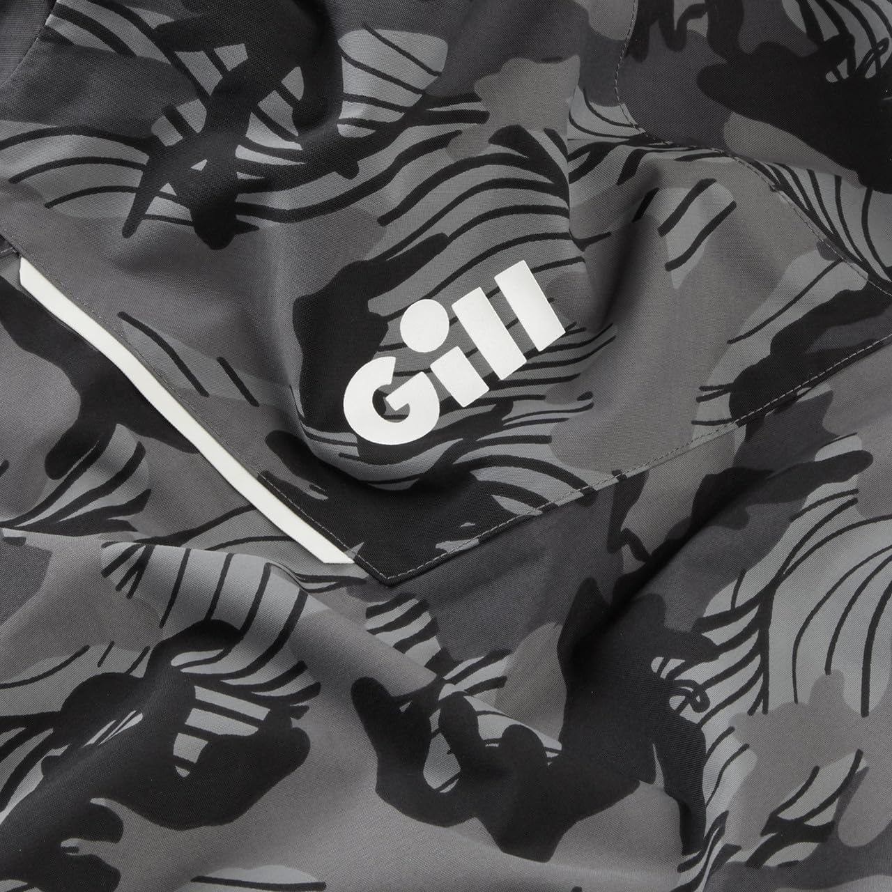 GILL Meridian-X Mens Fishing Jacket - Water & Stain Repellent - Shadow Camo XL - Image 4