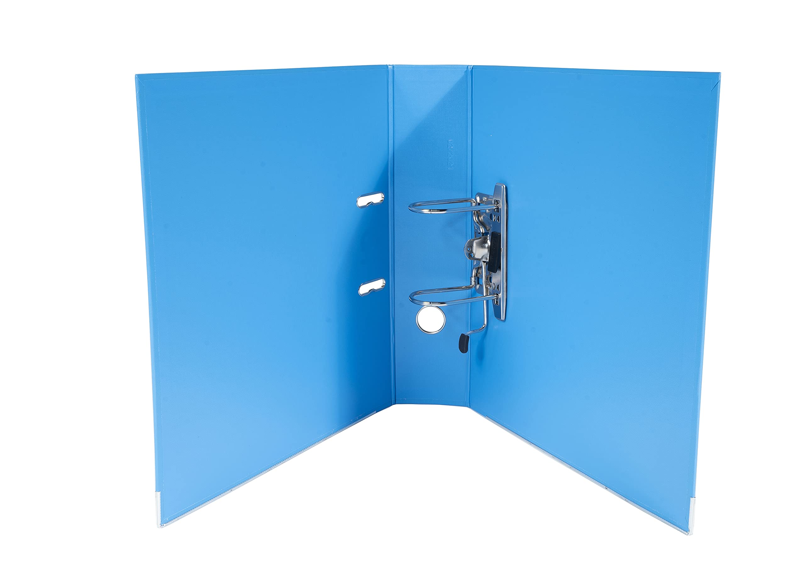 Exacompta - Réf. 53302E - Carton de 10 classeurs à levier A4 MAXI Prem'Touch - Dos 80 mm - Mécanique 80 mm - Dimensions extérieures : 32 x 30 x 8 cm - Format à classer A4 Maxi - Coloris : Bleu clair
