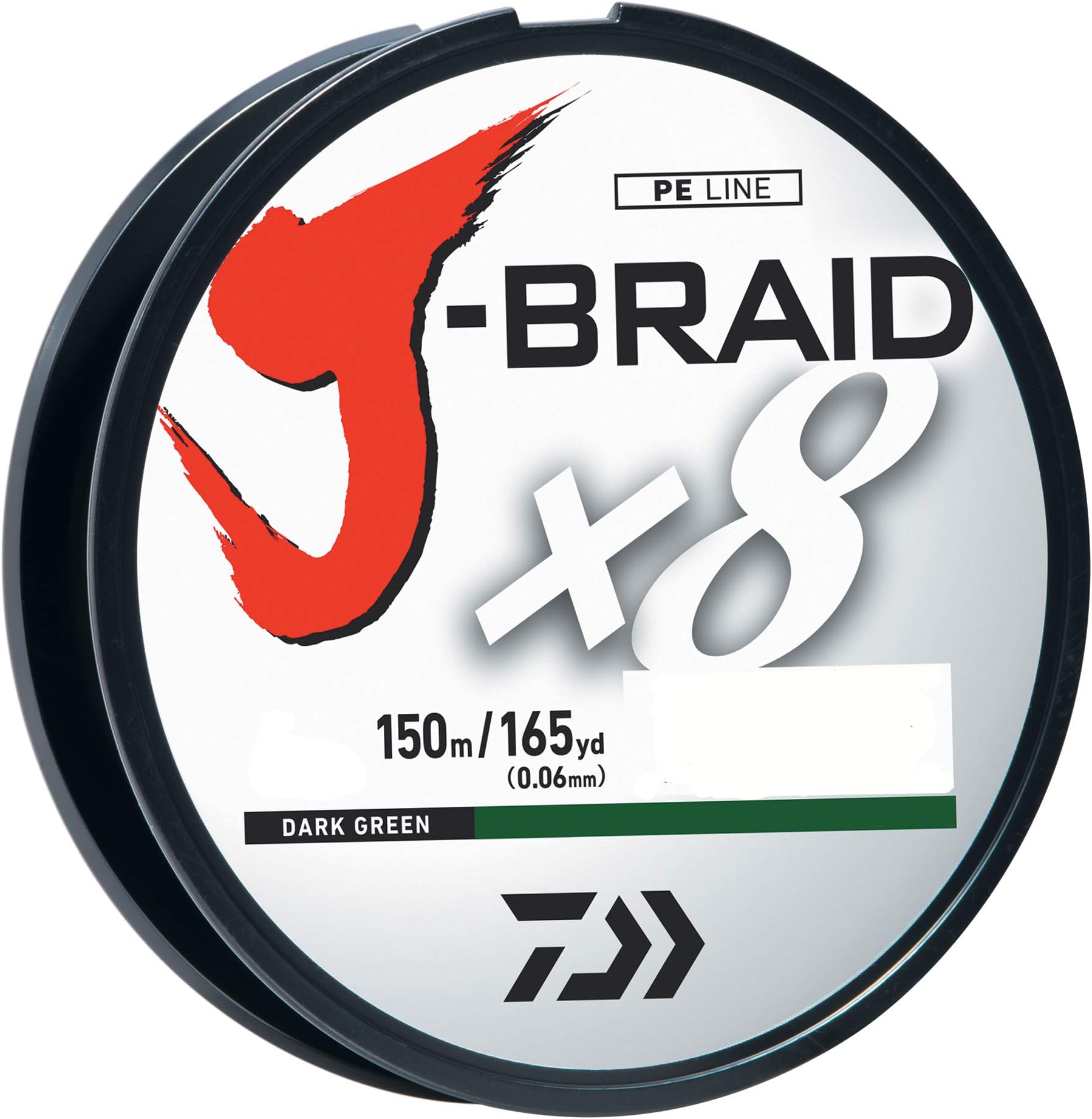 Daiwa J-Braid 150M 8-Strand Woven Round Braid Line