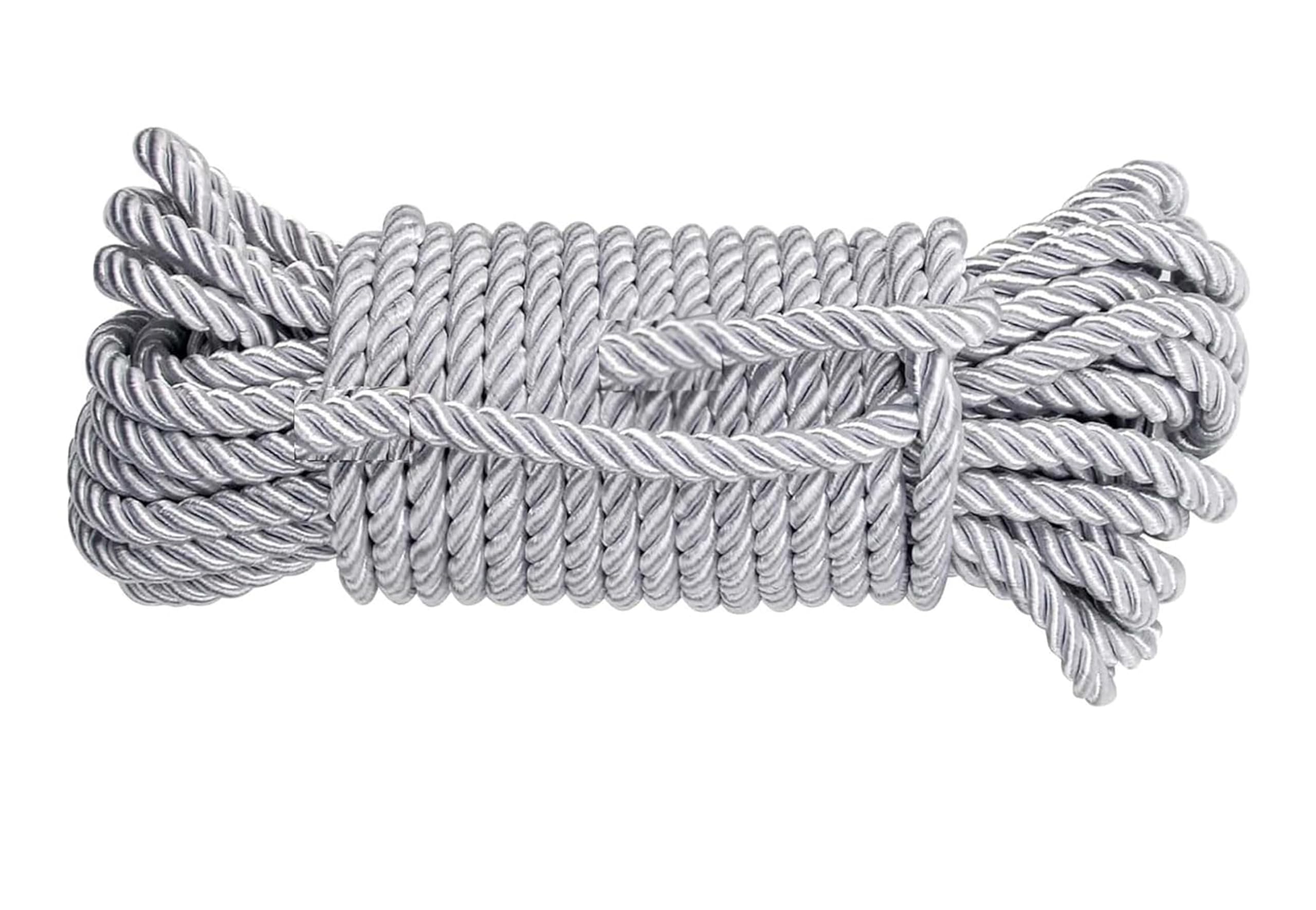 Twisted Zari Thread Rope Dori for Bags Handle, Hamper, DIY Crafts — Amazon image 15