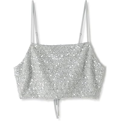 [ナチュラルビューティーベーシック] スパンコールビスチェ レディース