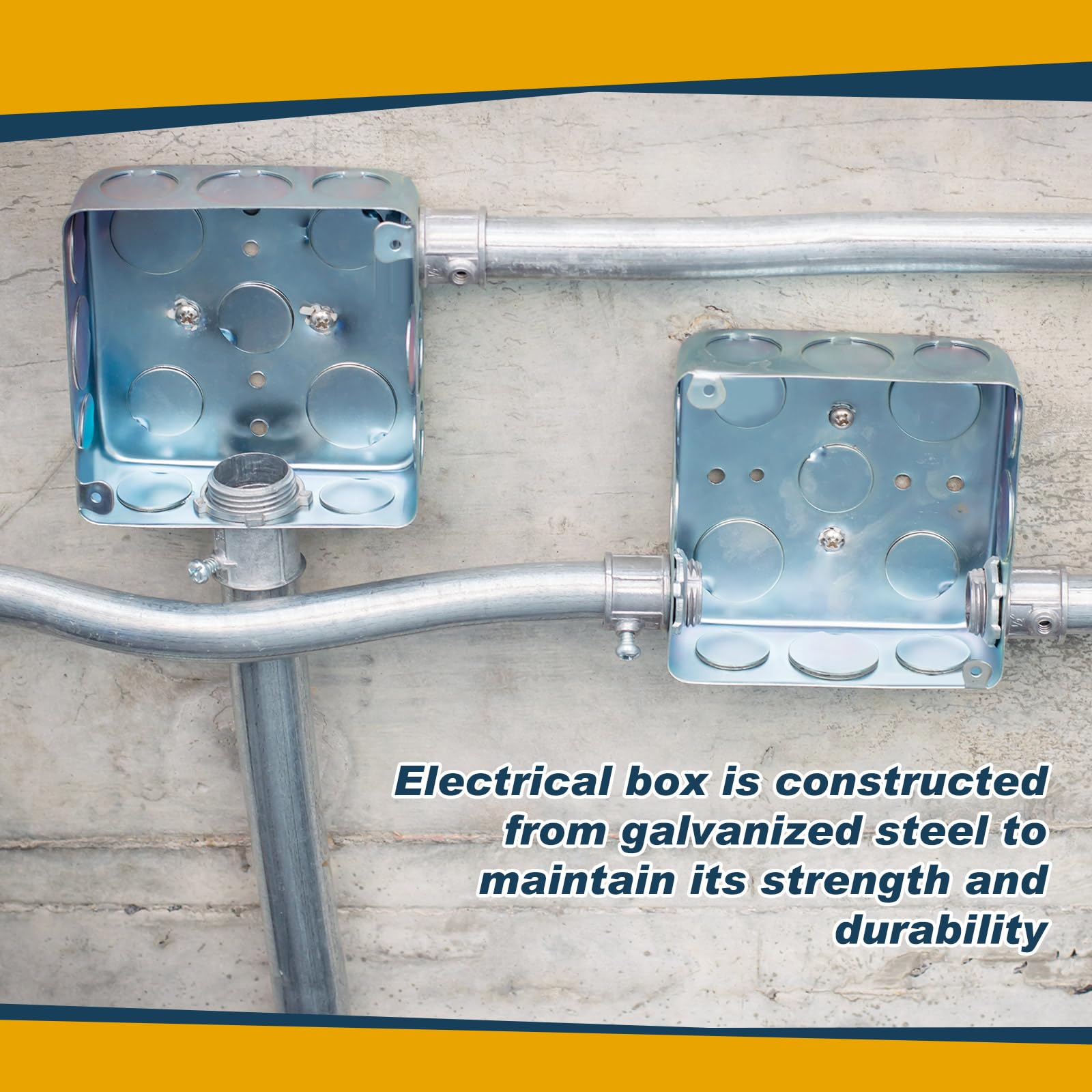 Metal Electrical Boxes - 8 Pack -5