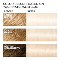 Vista 167 de L'Oreal Paris Feria Tinte permanente brillante multifacético, 721 Dusty Mauve, paquete de 1 10 negro azabache (negro más negro)