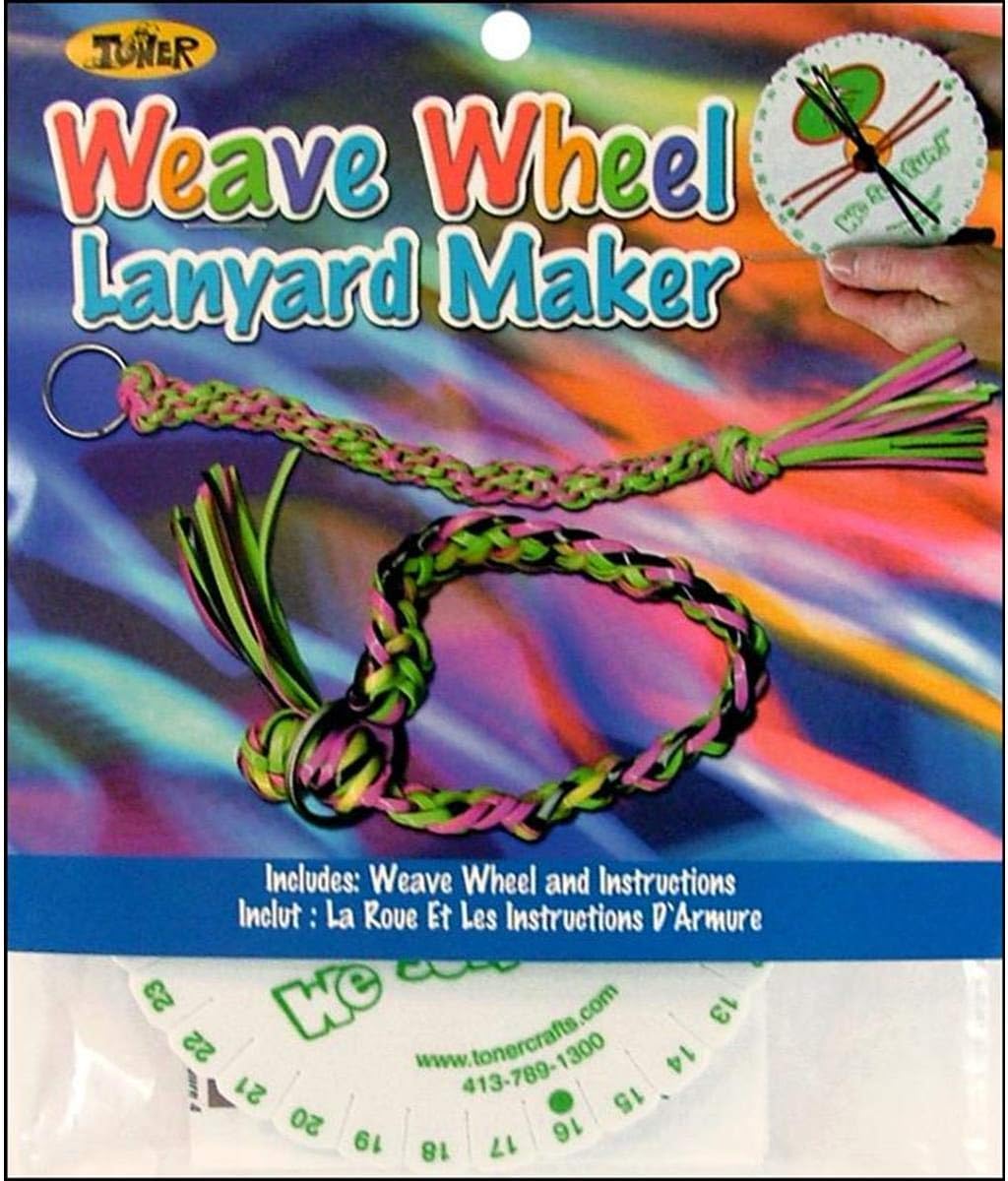 Amazon.co.jp Weave Wheel Single Lanyard Maker スポーツ＆アウトドア