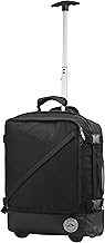 Cabin Max Greenwich Trolley Backpack 45x36x20 cm – Hybrid Cabin Bag with Wheels & Backpack Straps – EasyJet Underseat Approved Hand Luggage