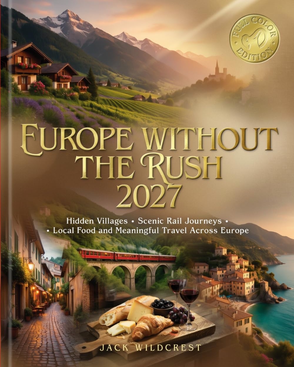 Europe WITHOUT THE RUSH 2027: Hidden Villages Scenic Rail Journeys Local Food and Meaningful Travel Across Europe