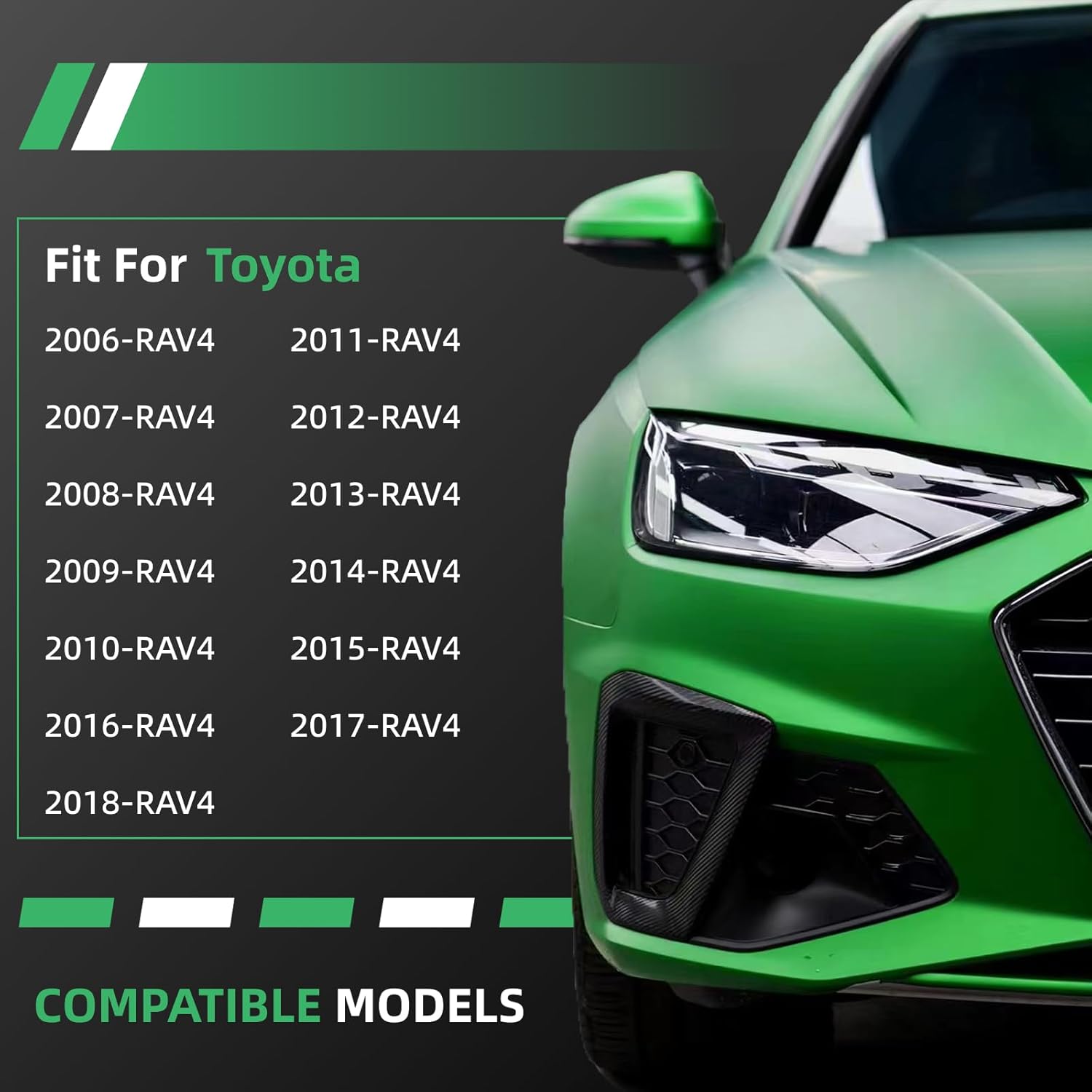 14PCS Front Upper Lower Control Arm Stabilizer Sway Bar End Link Inner Outer Tie Rod End Link for Toyota 2006 2007 2008 2009 2010 2011 2012 2013 2014-18 RAV4, K750043 K750257 K620587 K620586