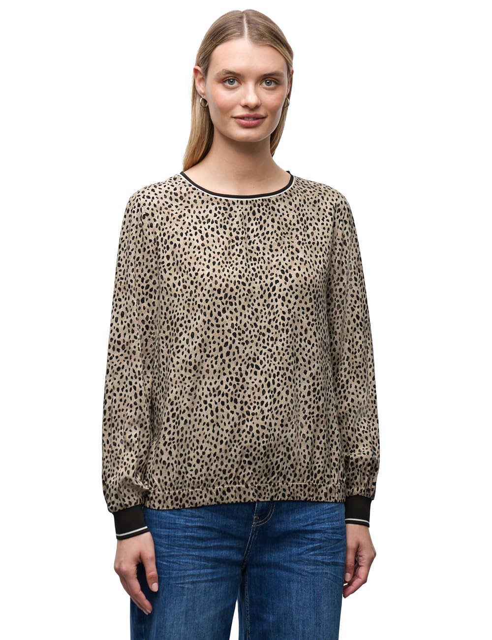 Street One Damen Leo Bluse mit Tapedetails