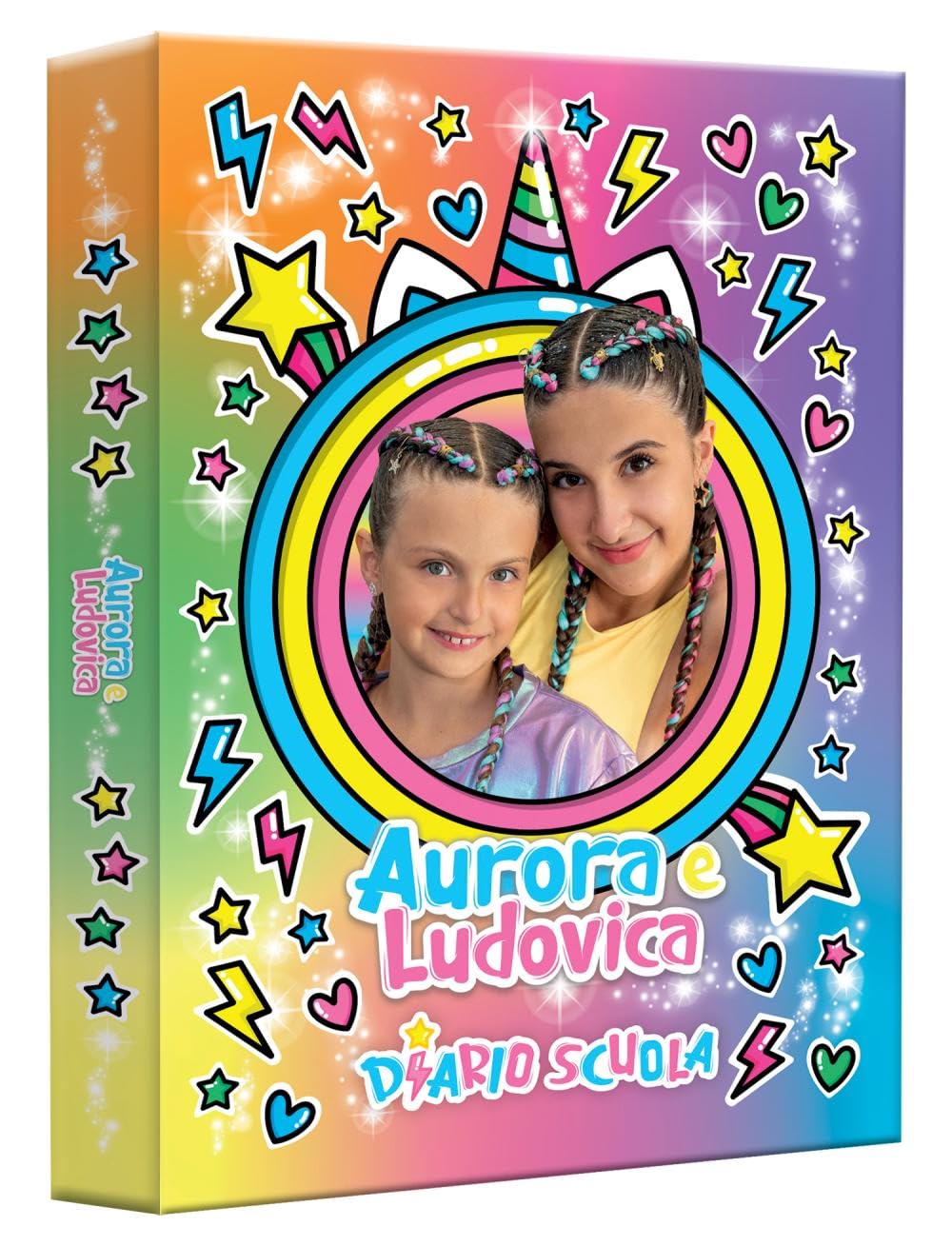 Aurora e Ludovica. Set scuola. Diario e astuccio. Ediz. a colori. Con astuccio