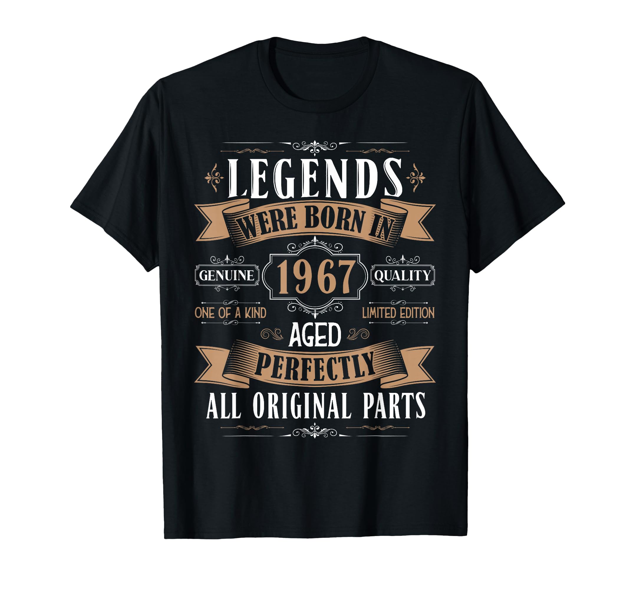 Legends Born in 1967 59th Birthday 59 Years Old Bday Men T-Shirt
