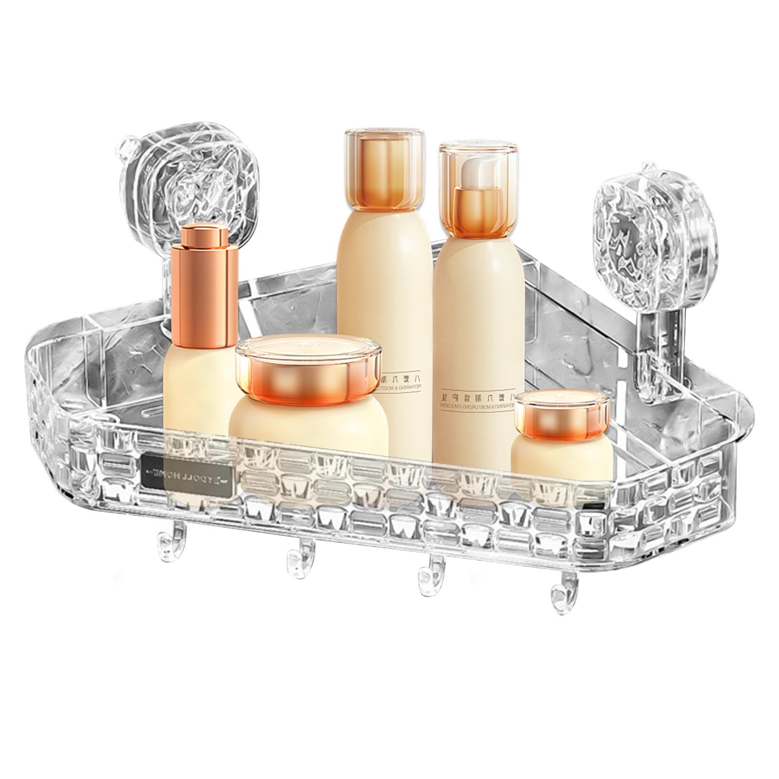 Panier de rangement étagère murale de douche sans perçage pratique