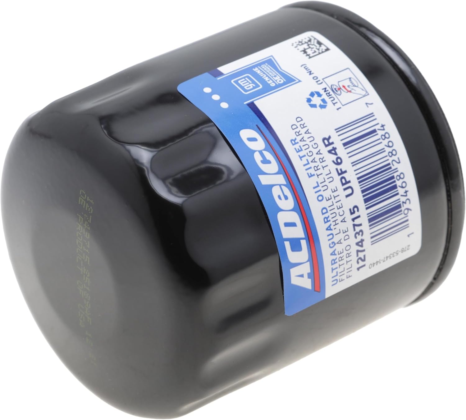ACDelco GM Original Equipment UPF64R (12743715) Oil Filter