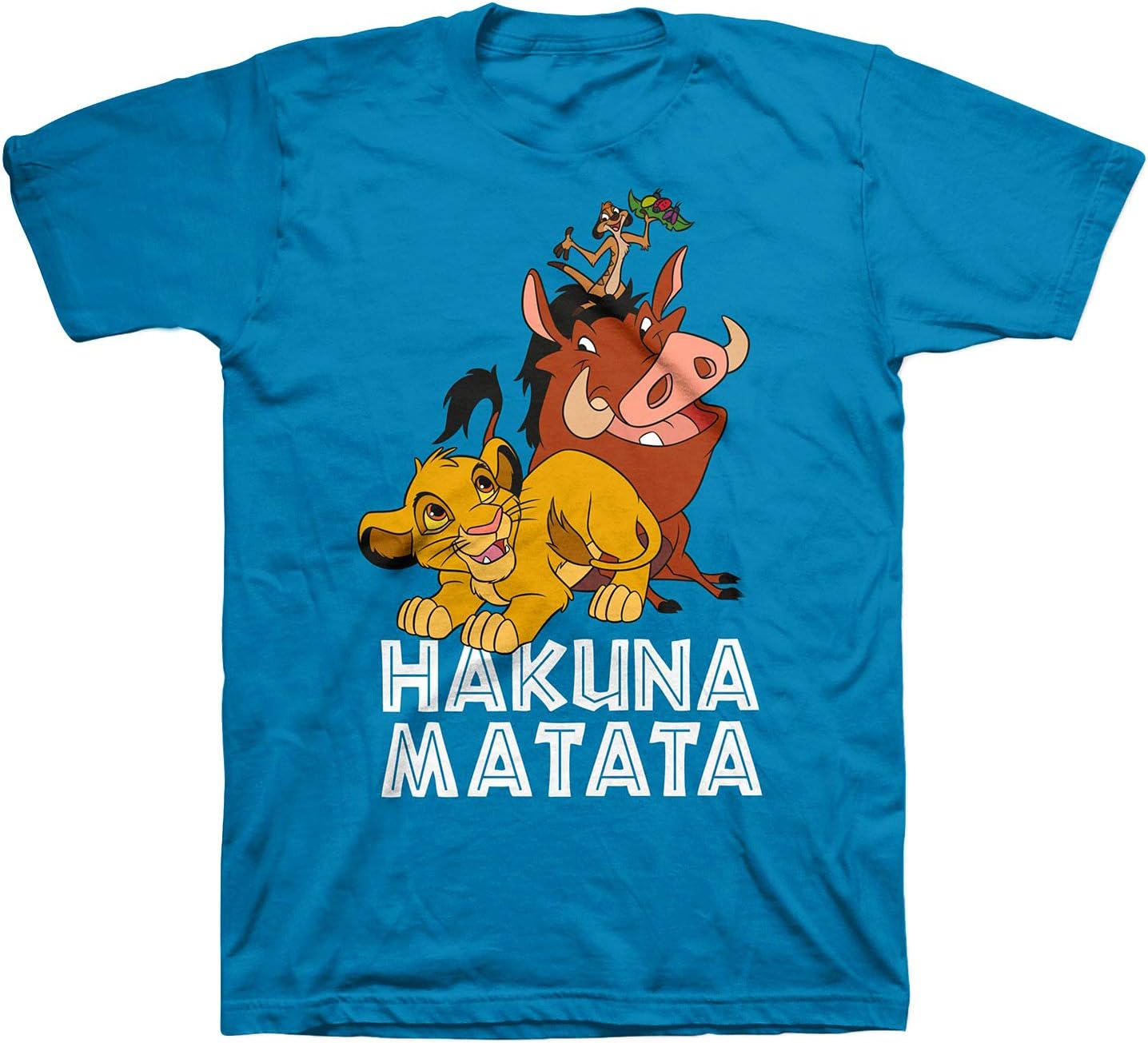 Disney The Lion King Little Boy's Hakuna Matata T-Shirt, 2 Blue