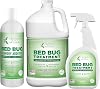 Lice, Mite, and Bed Bug Natural Spray 24oz Lice and Bed Bug Laundry Additive 32oz Bed Bug Spray 128oz - Child & Pet Friendly - Regular Strength Bundle