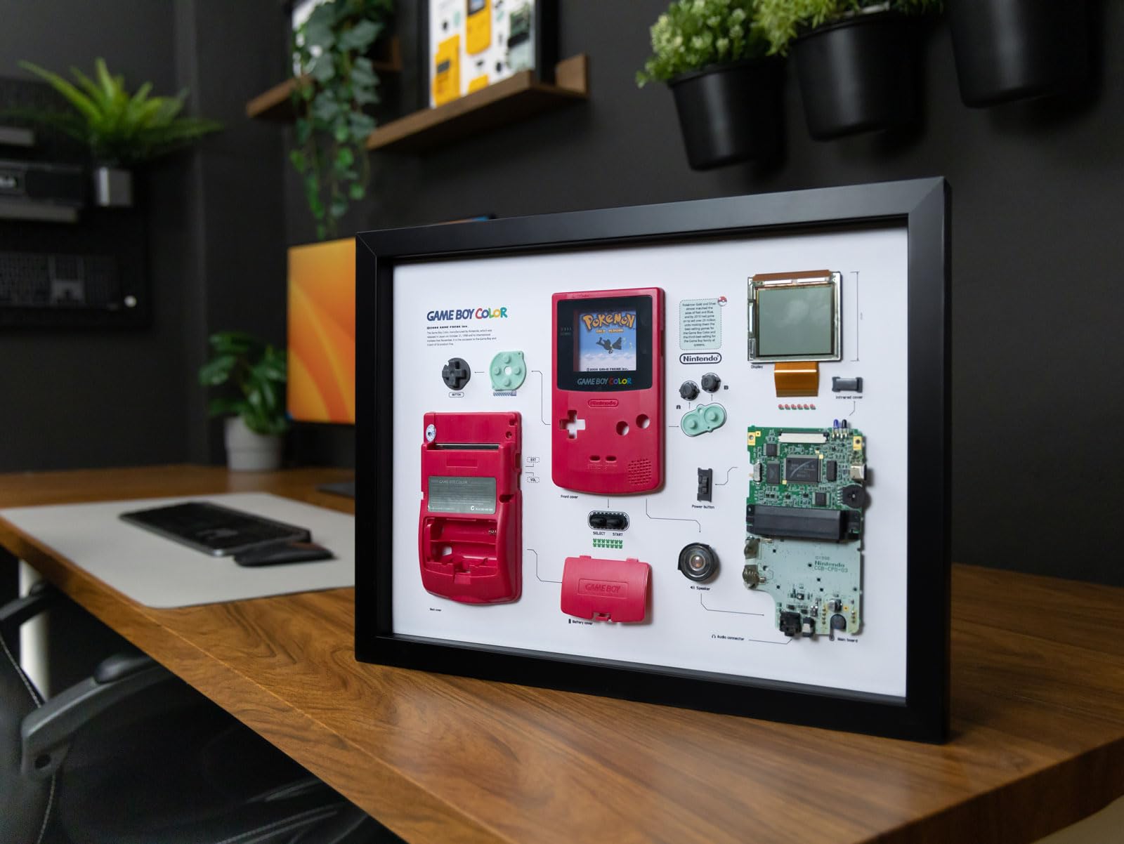 Novart Quadro Moderno Per Cameretta - Console Di Gioco Colorata - Senza Cornice, 50x70cm