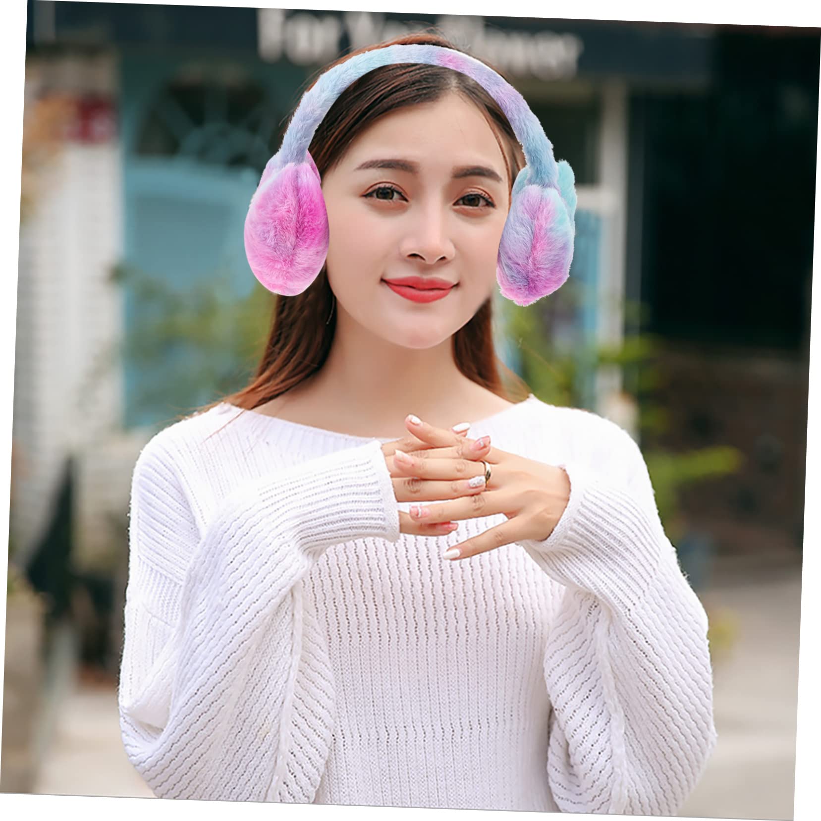 2piezas Orejeras De Invierno Para Mujer Cálidas y Suaves Protección Para Orejas Climas Fríos Diseño Elegante y Cómodo Para Uso Diario