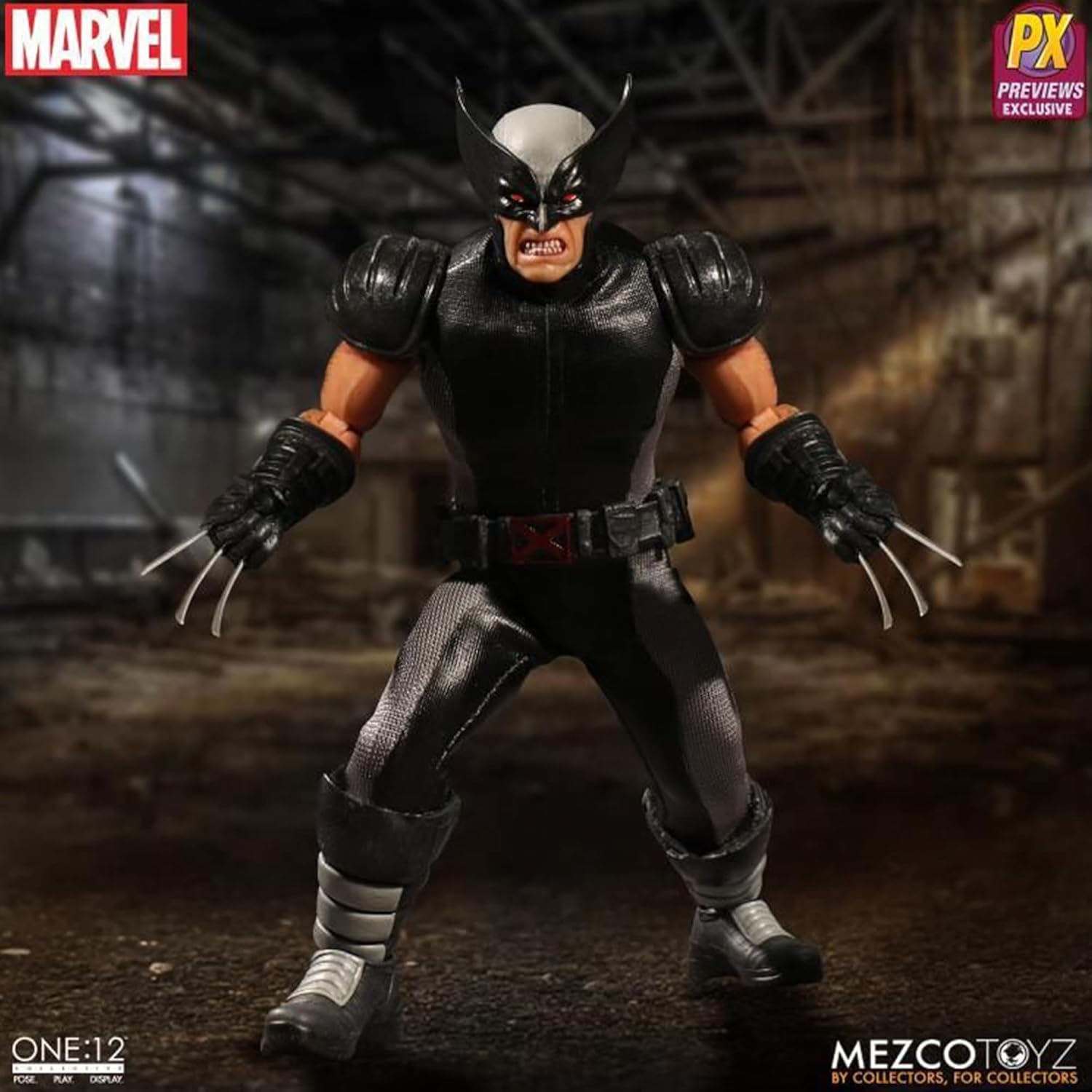 Mezco Toys MAR178670 One: 12 Collective: Marvel X-Force Wolverine Action Figure