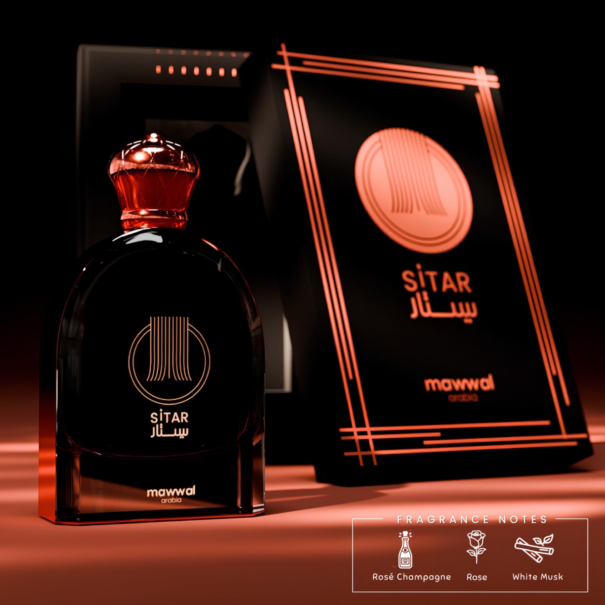 Perfume Mawwal Sitar Femenino 100ml Eau de Parfum