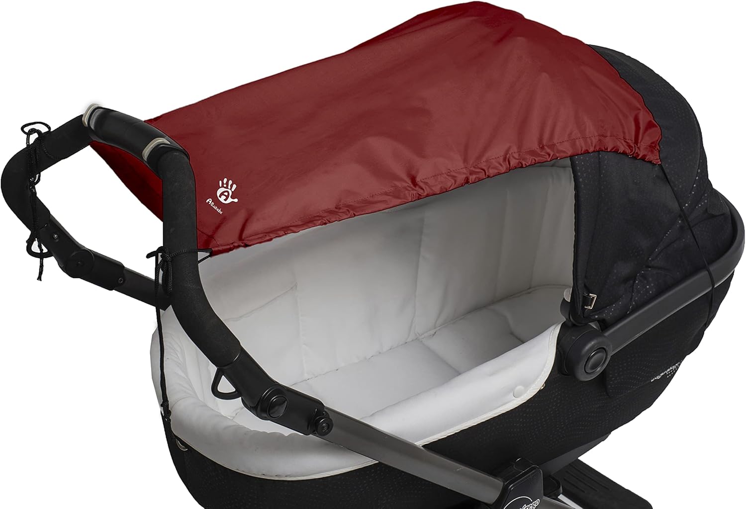 Altabebe Baby Sunshade with UV Protection for Pram/Stroller (Red