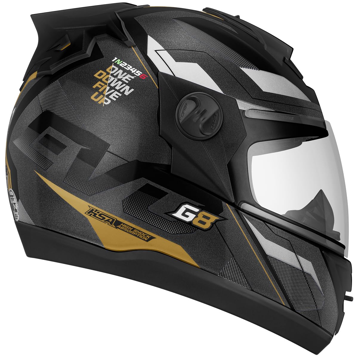 AR88sプロ CAPACETE FECHADO PRO TORK EVOLUTION 788 G8 EVO BLACK EDITION BLACK
