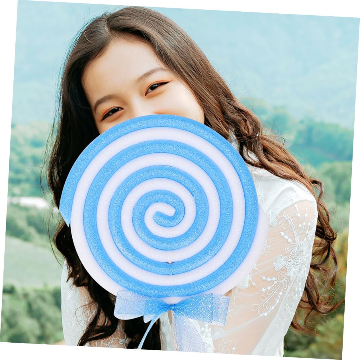 Alipis 4pcs Jumbo Lollipop Props Simulation Candy Decorations for Classroom Hallways and Shop Windows Safe Friendly Materials for Day and Parties