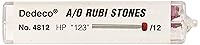 Vista 3 de Dedeco 4812 Piedra Rubi de óxido de aluminio, HP 123, paquete de 12