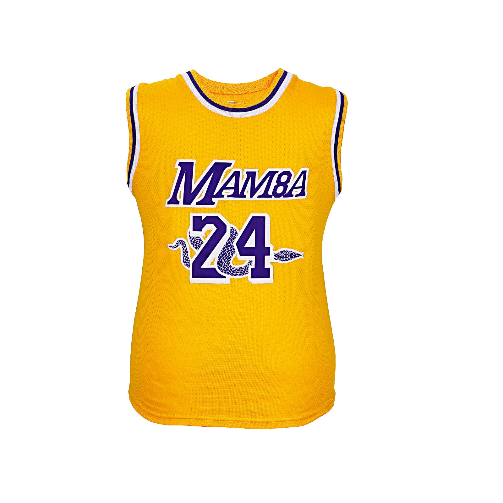 kklcckystc Youth Basketball Practice Jersey for Boys : #24 Kids Sports Jerseys for Boys,Sports Fan Jerseys.