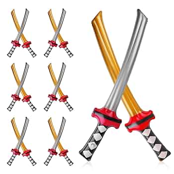 Amazon.com: NQEUEPN 12pcs Inflatable Ninja Samurai Sword