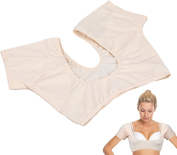 SUPVOX Breathable Sweat Guard Underwear Vest Underarm Sweat Vest Washable Shield for Women Girls Ladies