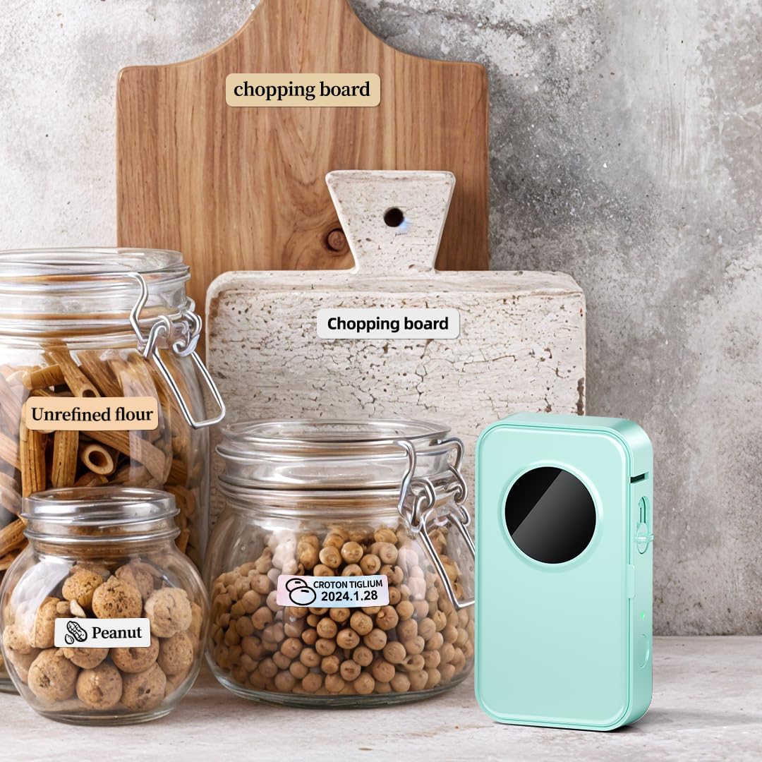 Phomemo D35 Etikettendrucker, Mini Bluetooth Etikettiergerät Tragbarer beschriftungsgerät selbstklebend Labeldrucker, Handgerät Kabelloser Label Printer Für Zuhause, Büro, Schule Phomemo D35 Etikettendrucker, Mini Bluetooth Etikettiergerät Tragbarer beschriftungsgerät selbstklebend Labeldrucker, Handgerät Kabelloser Label Printer Für Zuhause, Büro, Schule