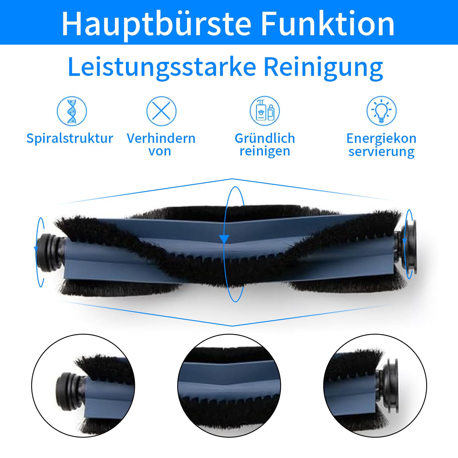 21-teiliges Zubehör-Set Für Eufy X10 Pro Omni Saugroboter - Bürsten & Filter