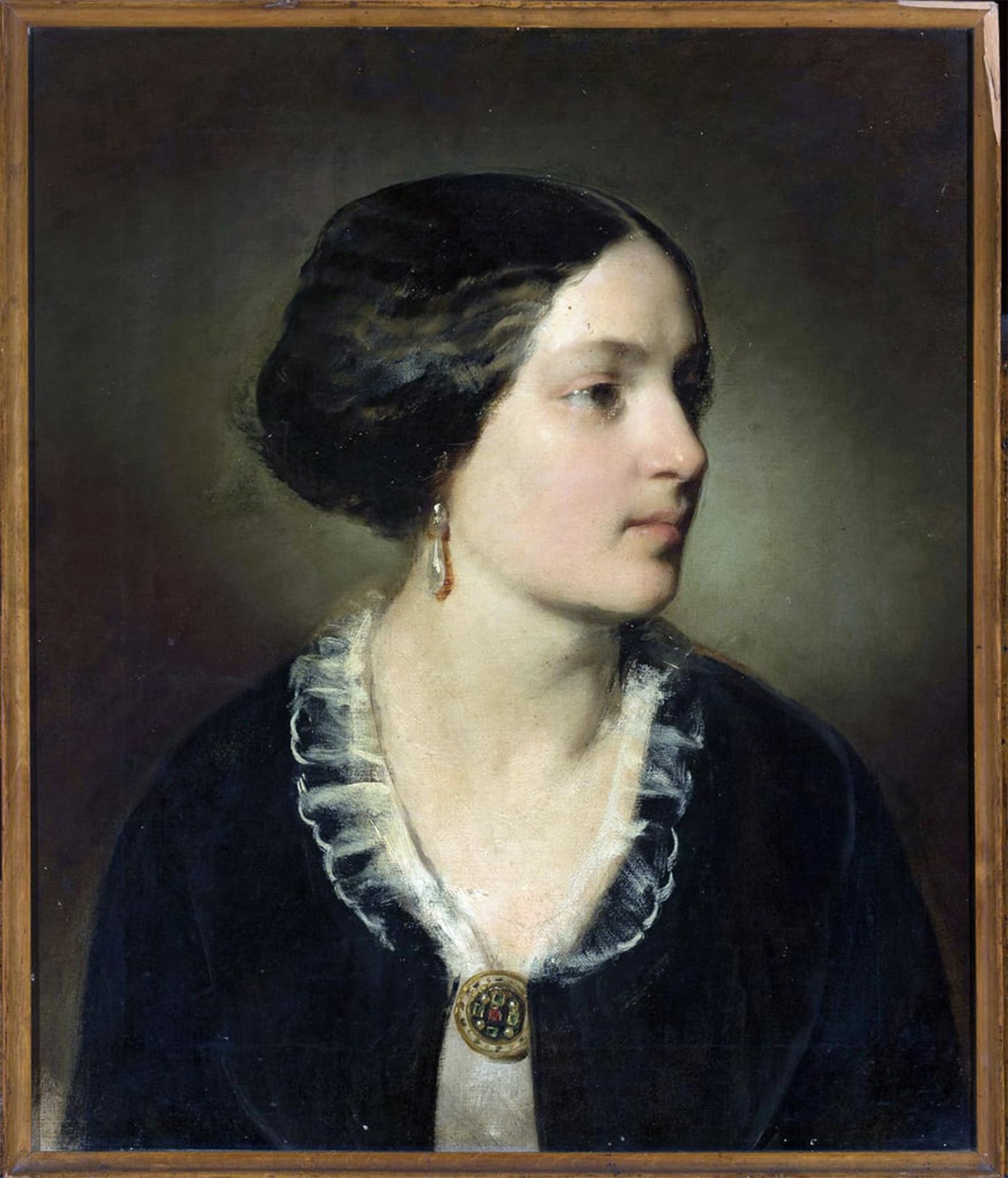 POSTERIIk Famous Print Pop Art Wall Art Graffiti Portrait of Countess Katarzyna Potocka by Friedrich Von Amerling Art Prints for Home Decor 60x90cm