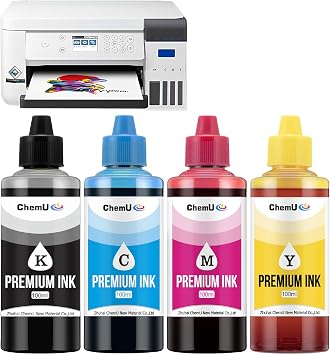 Premium Dye Ink Refill Bottles for ET-2750, ET-4760, ET-2800, ET-2850 & Brother MFC-J280W - Compatible with EcoTank & MegaTank Printers - 502/522 Refill Ink4x100ML