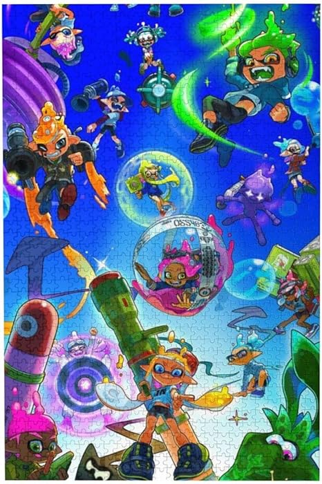 Amazon Co Jp スプラトゥーン1 ジグソーパズル 1000ピース 木製ピース 親子パズル 大人用 子供や友達へのプレゼントにいいです おもちゃ Amazon Co Jp スプラトゥーン1 ジグソーパズル 1000ピース 木製ピース 親子パズル 大人用 子供や友達へのプレゼントにいいです おもちゃ