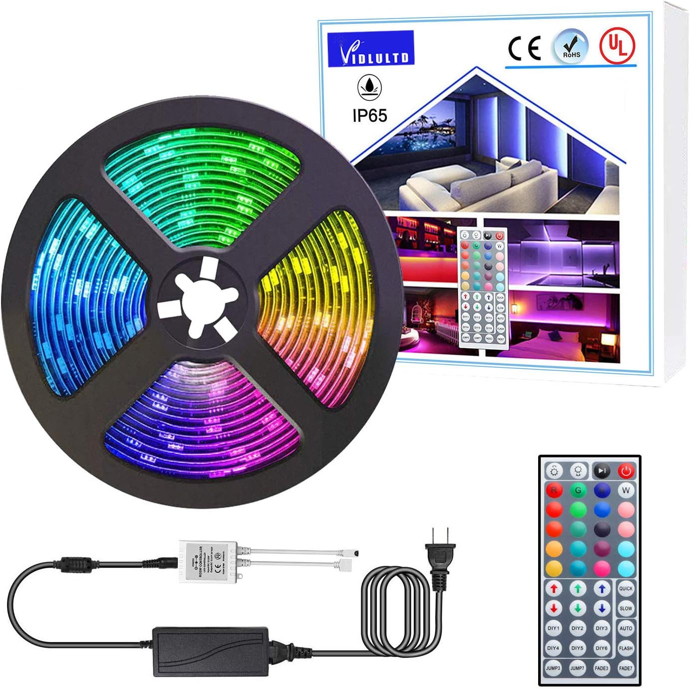 5050RGB16.4ft 150LED LED Strip Lights