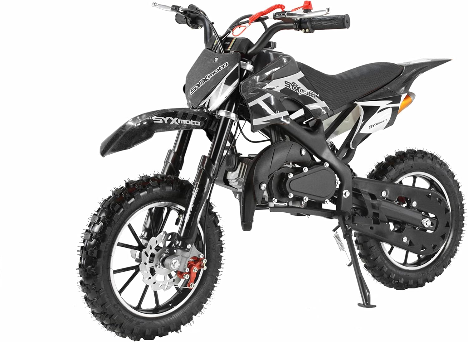 Amazon Co Jp Syx Moto キッズ ダートバイク Holeshot 50cc ガスパワー ミニダートバイク ピットバイク フルオートマチックトランスミッション ピンク 21年 車 バイク